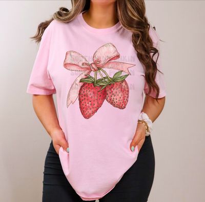 Strawberry Bow Shirt