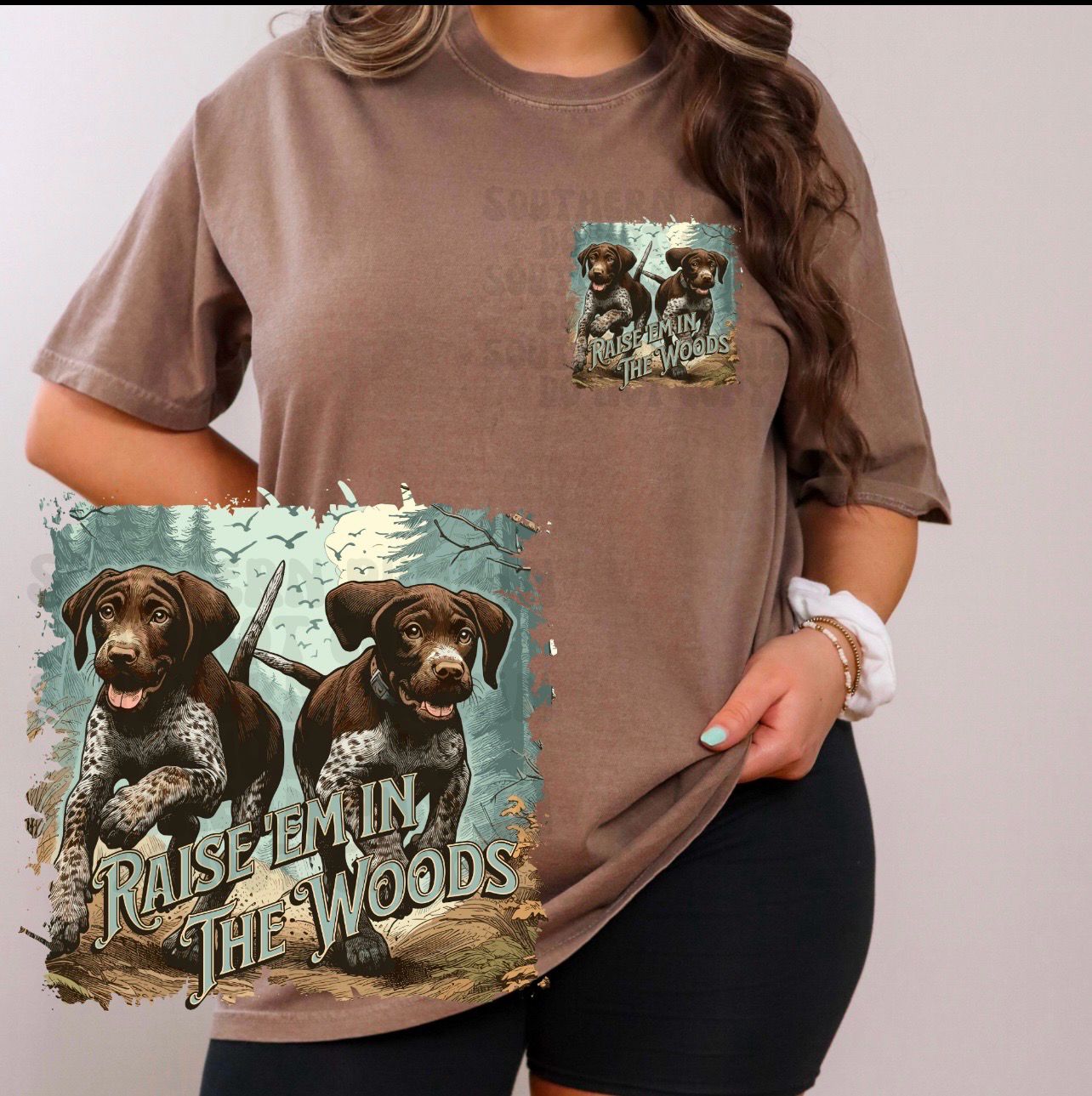 Raise Em In The Woods Shirts