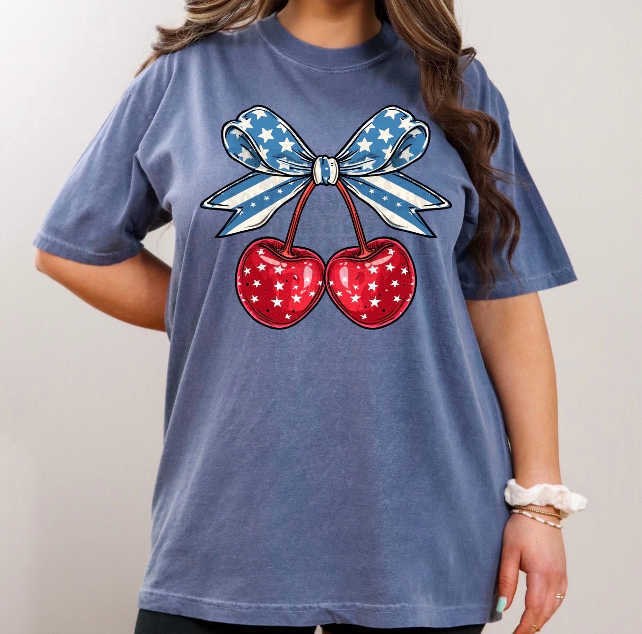 Patriotic Cherries Shirt