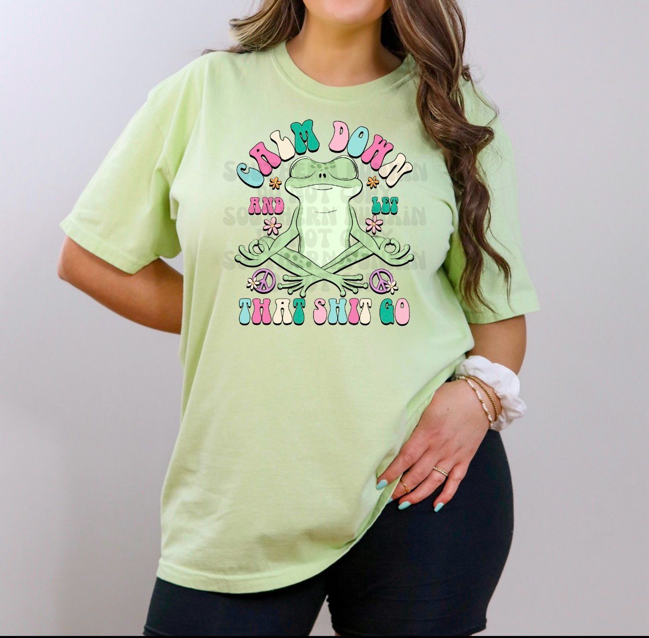 Calm Down Frog Shirt