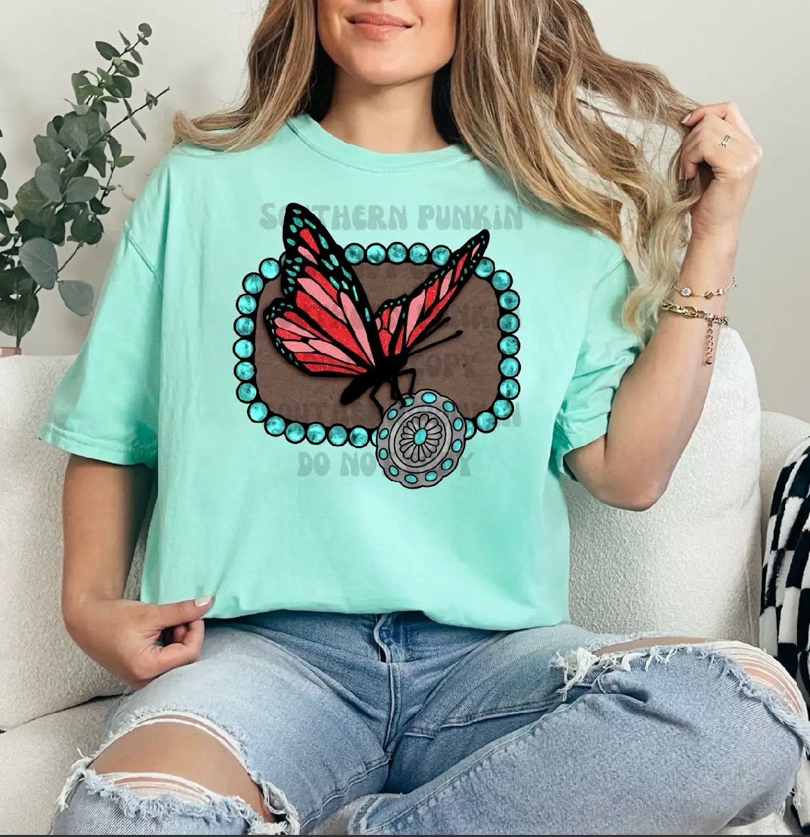 Butterfly Western Shirt