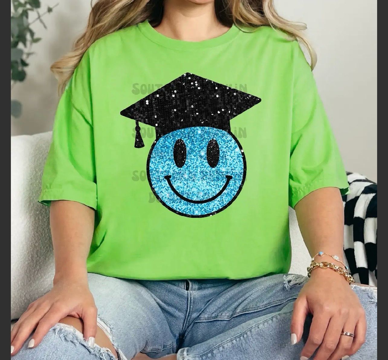 Smiley Graduation Shirt