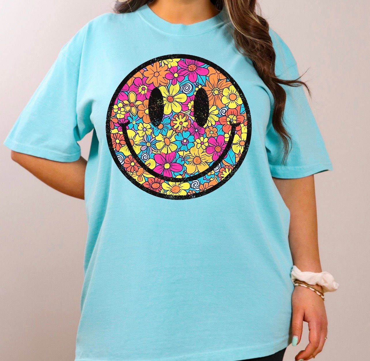 Bright Flower Smiley