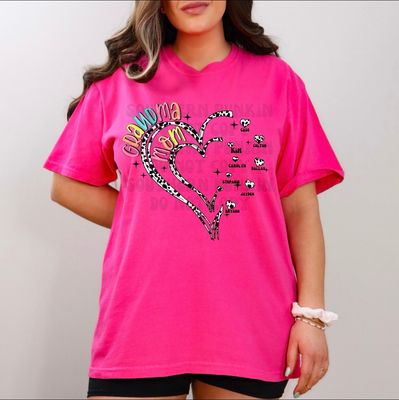 Grandma/mama Custom Shirt