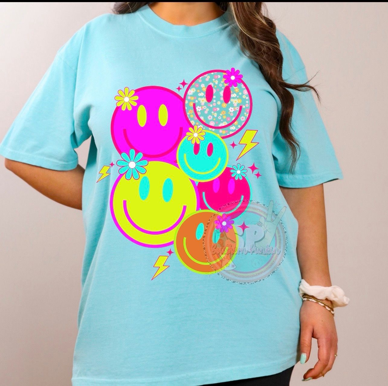 Neon Smileys Shirt