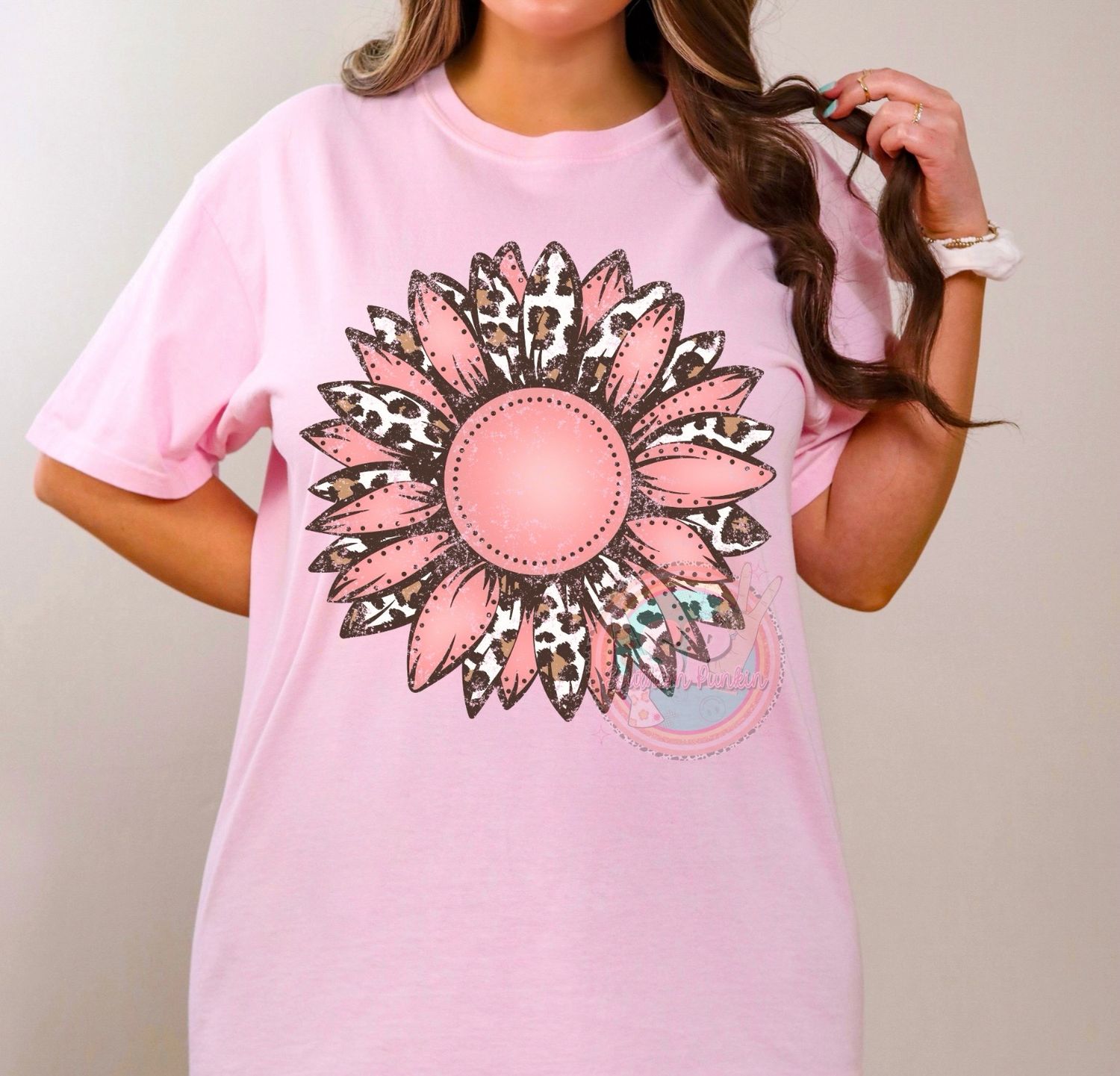 Pink Sunflower Shirt