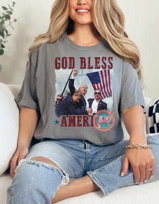 God Bless American Trump Shirt