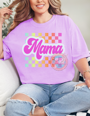 Mama Checkered Shirt