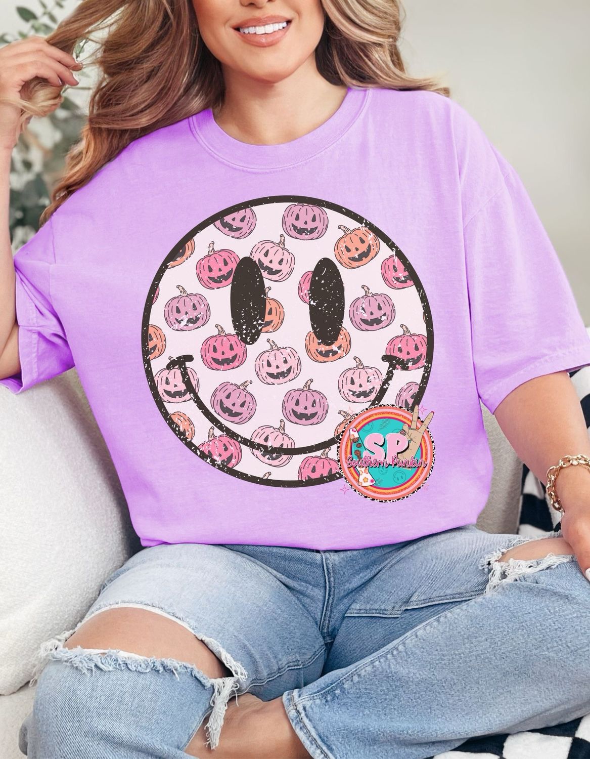 Smiley Pumpkin Shirt