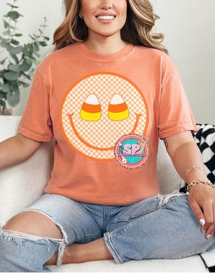 Candy Corn Smiley Shirt