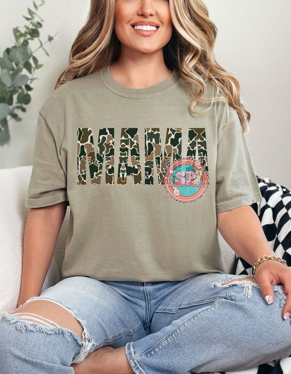 Mama Camouflage Shirt