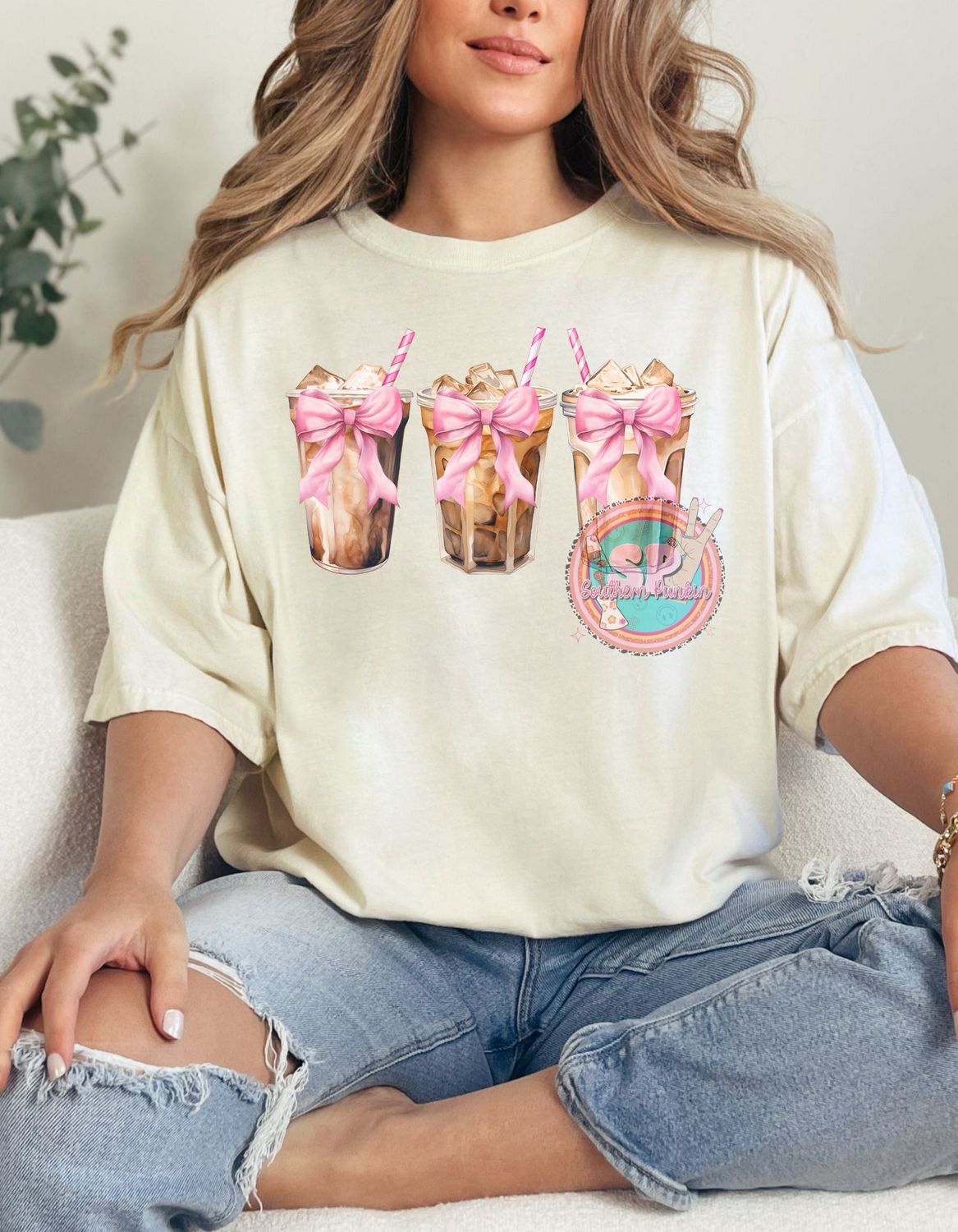 Iced Coffee DTF PRINT