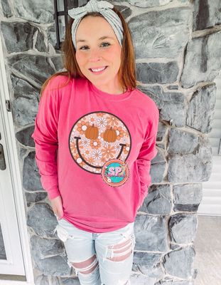 Smiley Pumpkin Long Sleeve