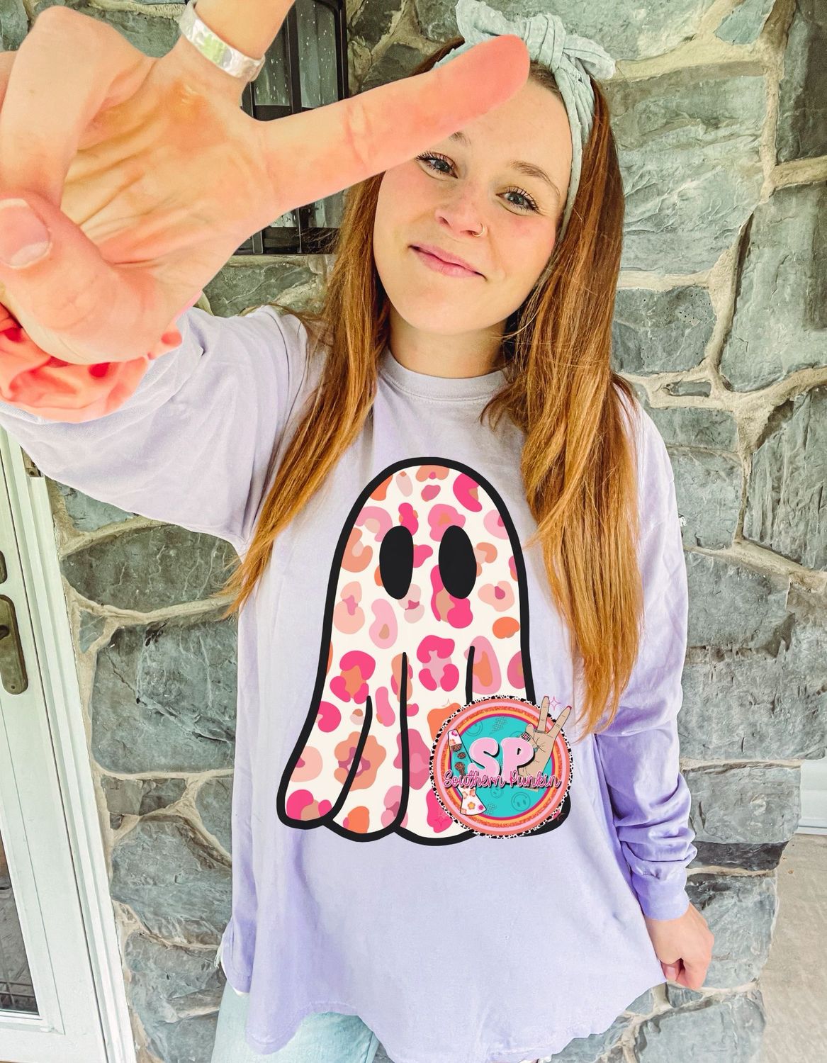 Cheetah Ghost Long Sleeve