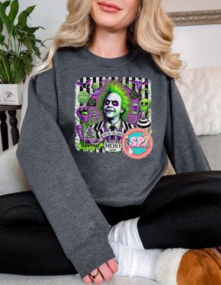 Beetlejuice Crewneck