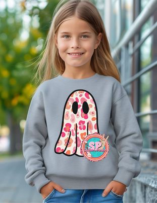 Youth Ghost Cheetah Crew Neck