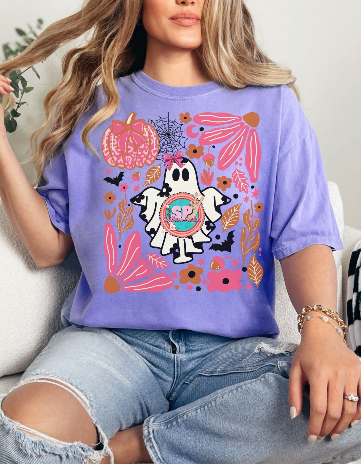 Retro Groovy Ghost Shirt