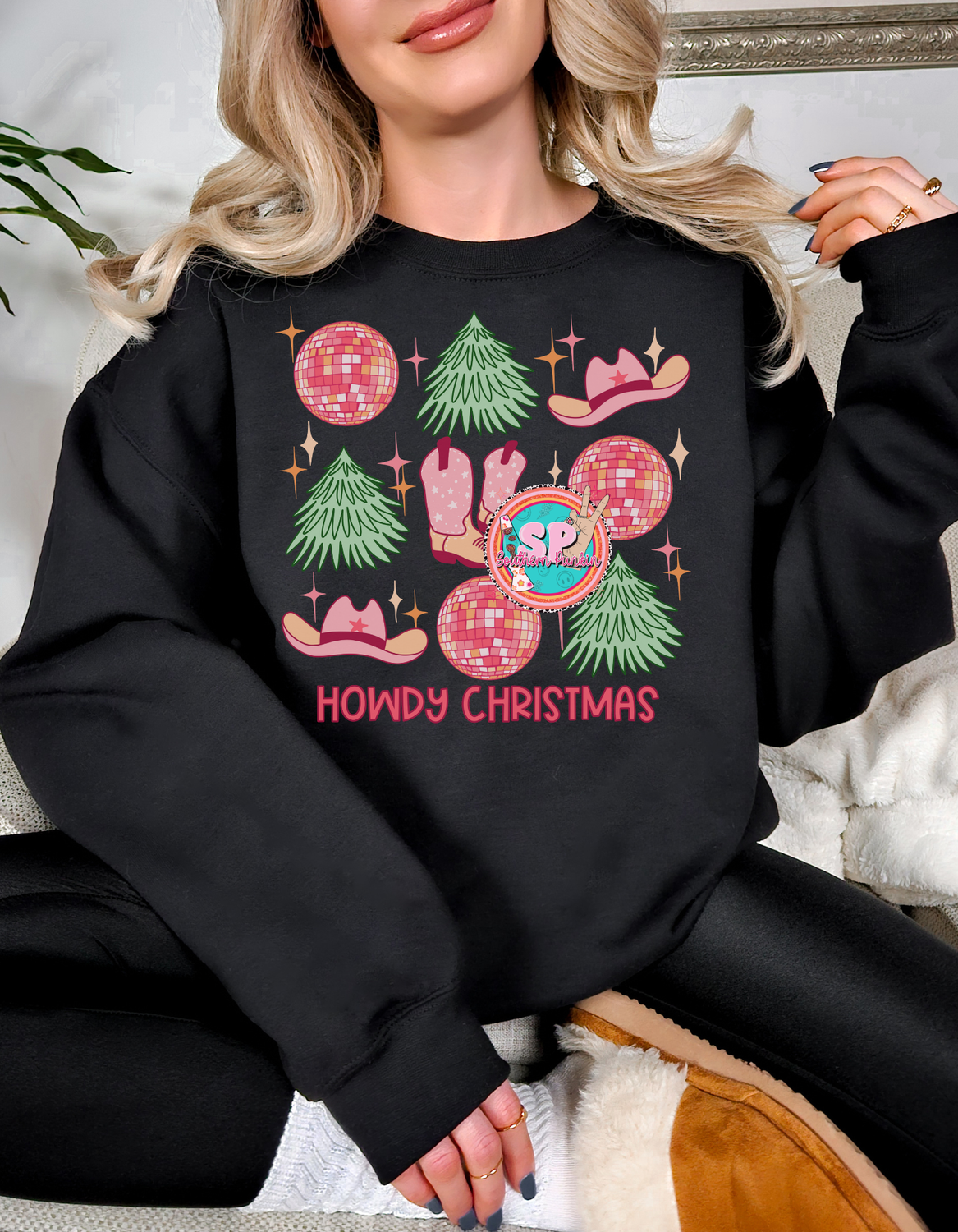 howdy charismas crew neck