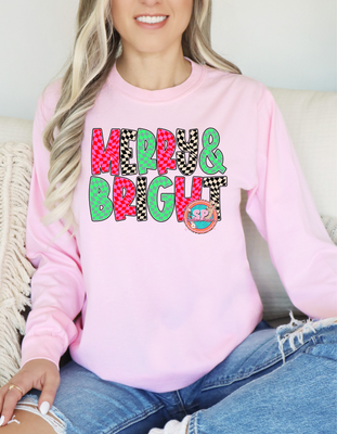 Merry &amp; bright long sleeve