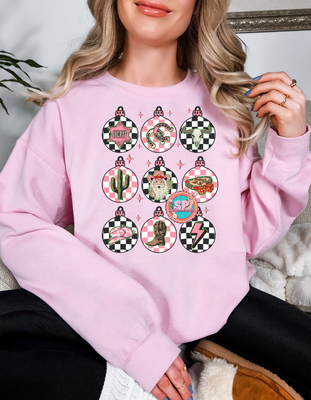 country ornaments crewneck