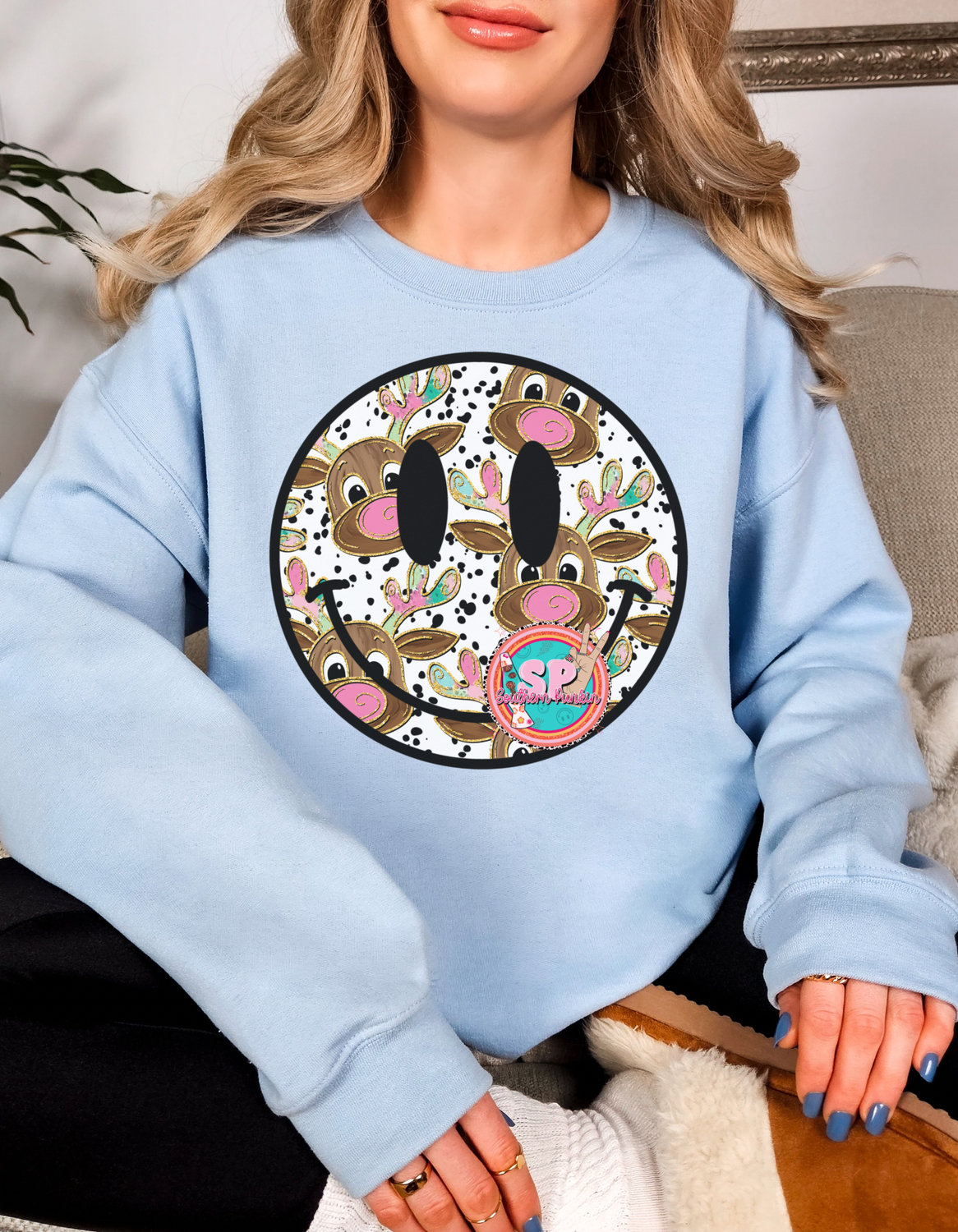 Reindeer Smile Crewneck