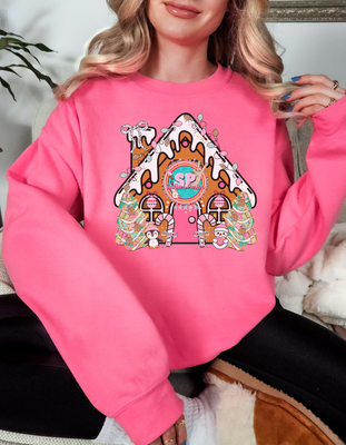 Gingerbread House Crewneck