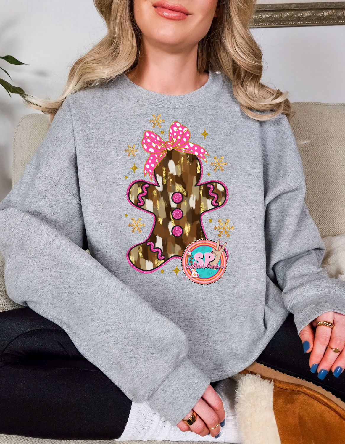 Gingerbread Crewneck