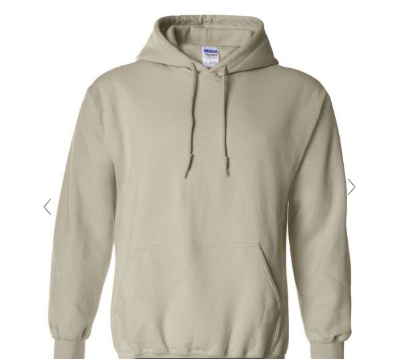5XL Tan Hoodie