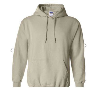 SMALL Tan Hoodie