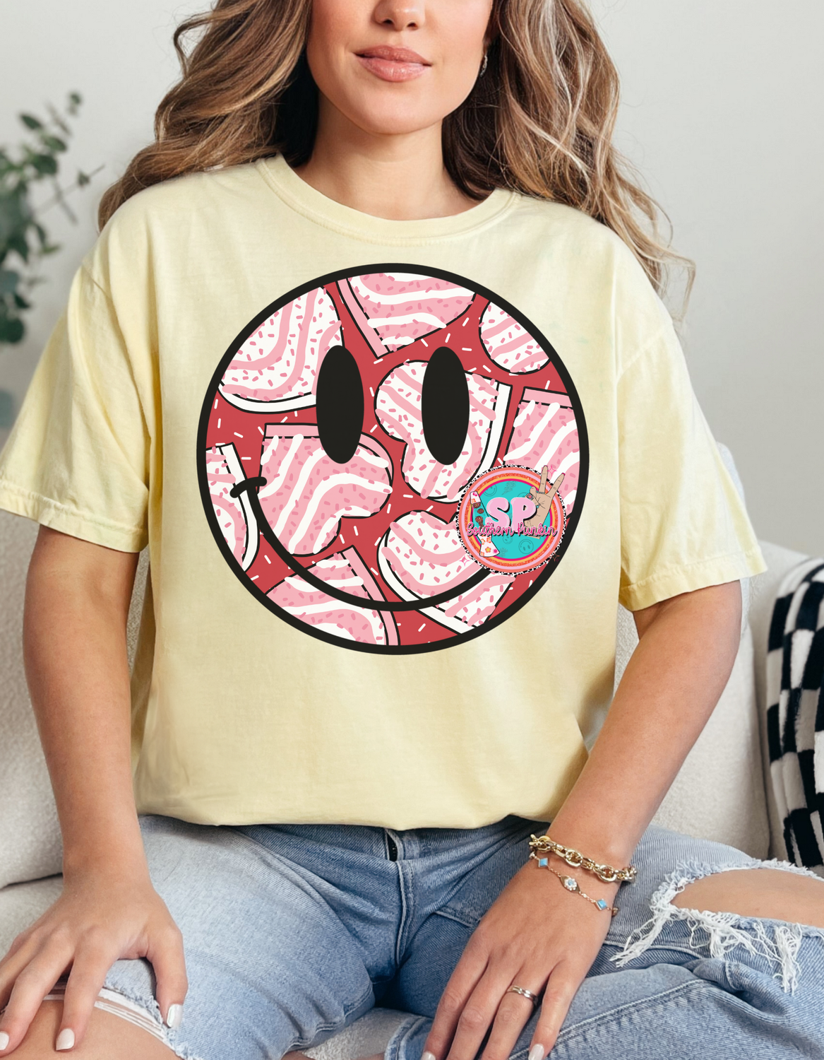 Cake Smiley Shirt