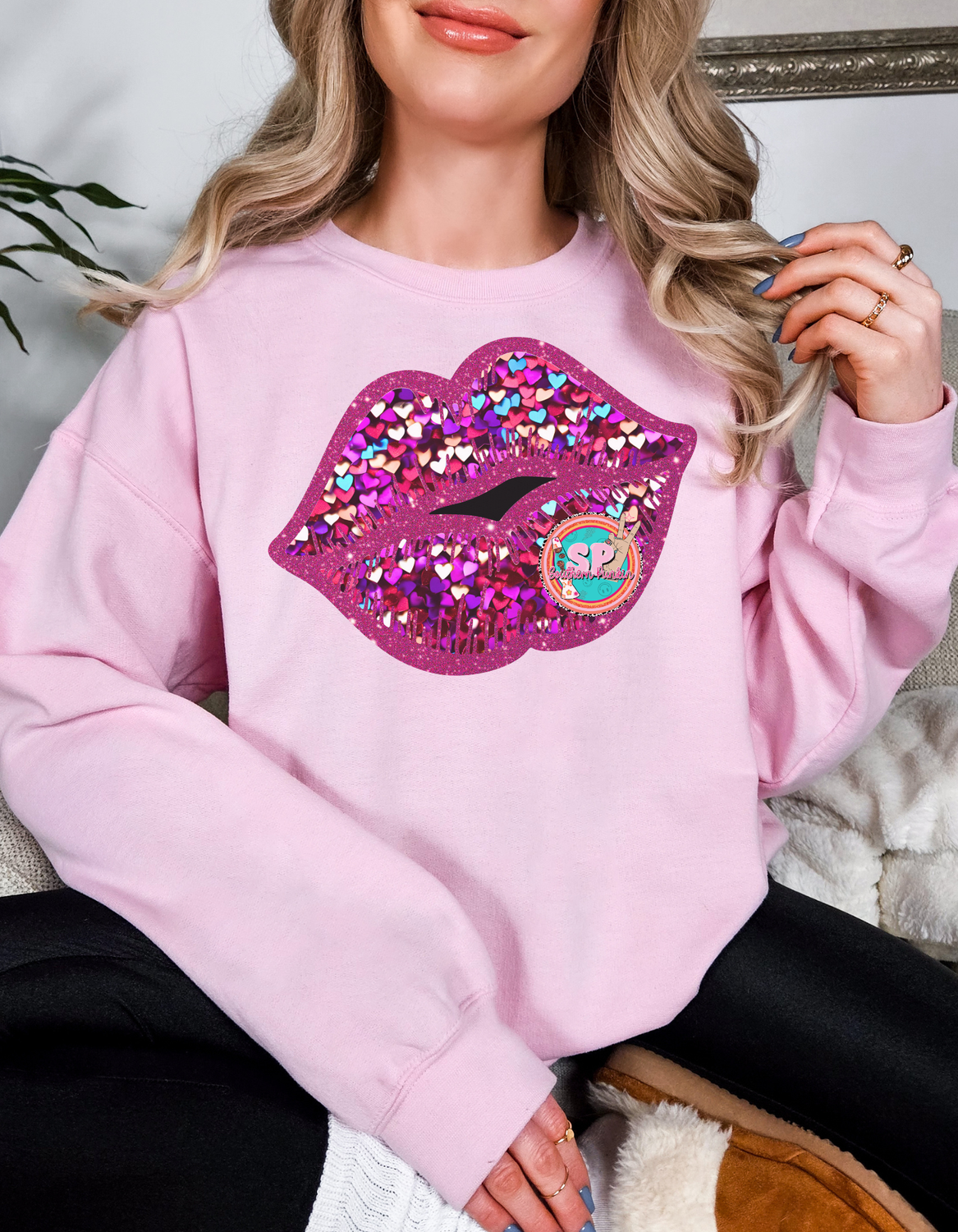 Lips Crewneck
