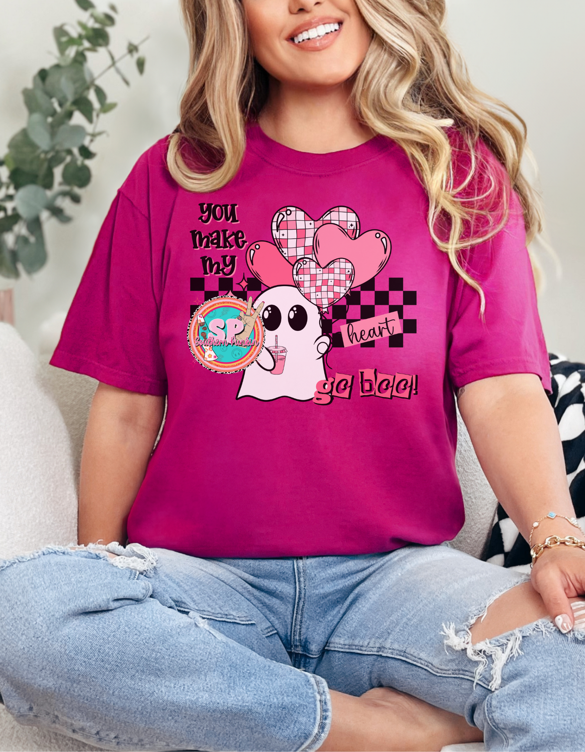 You Make My Heart Go Boo DTF PRINT