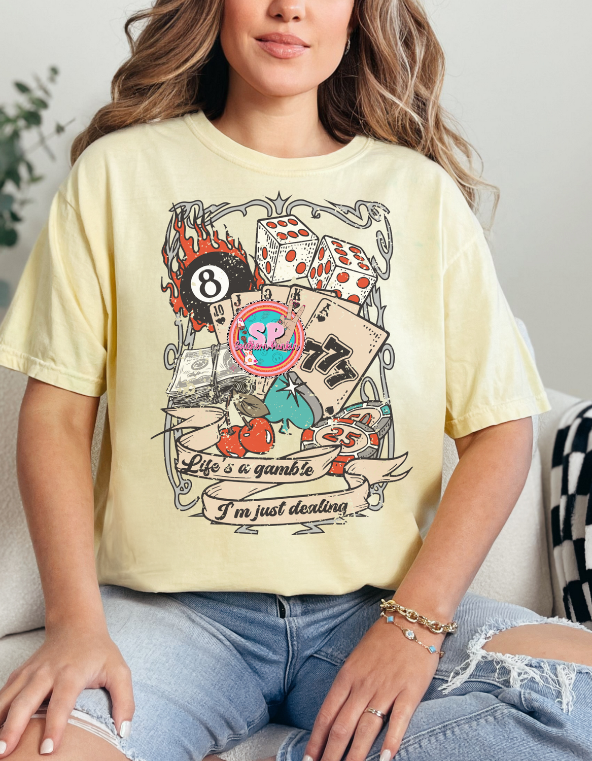 Feeling Lucky Card  Shirt
