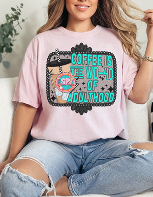 Coffee Is WD-40 Teal Shirt