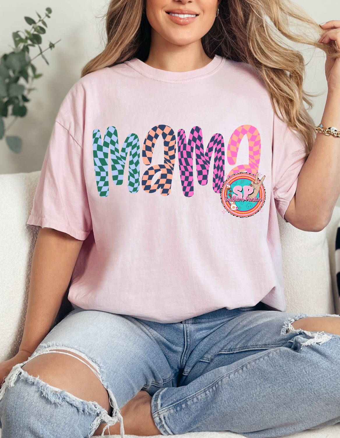 Mama Colorful Shirt