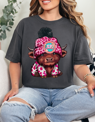 Pink Cow Shirt