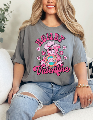 Howdy Valentine Bear Shirt