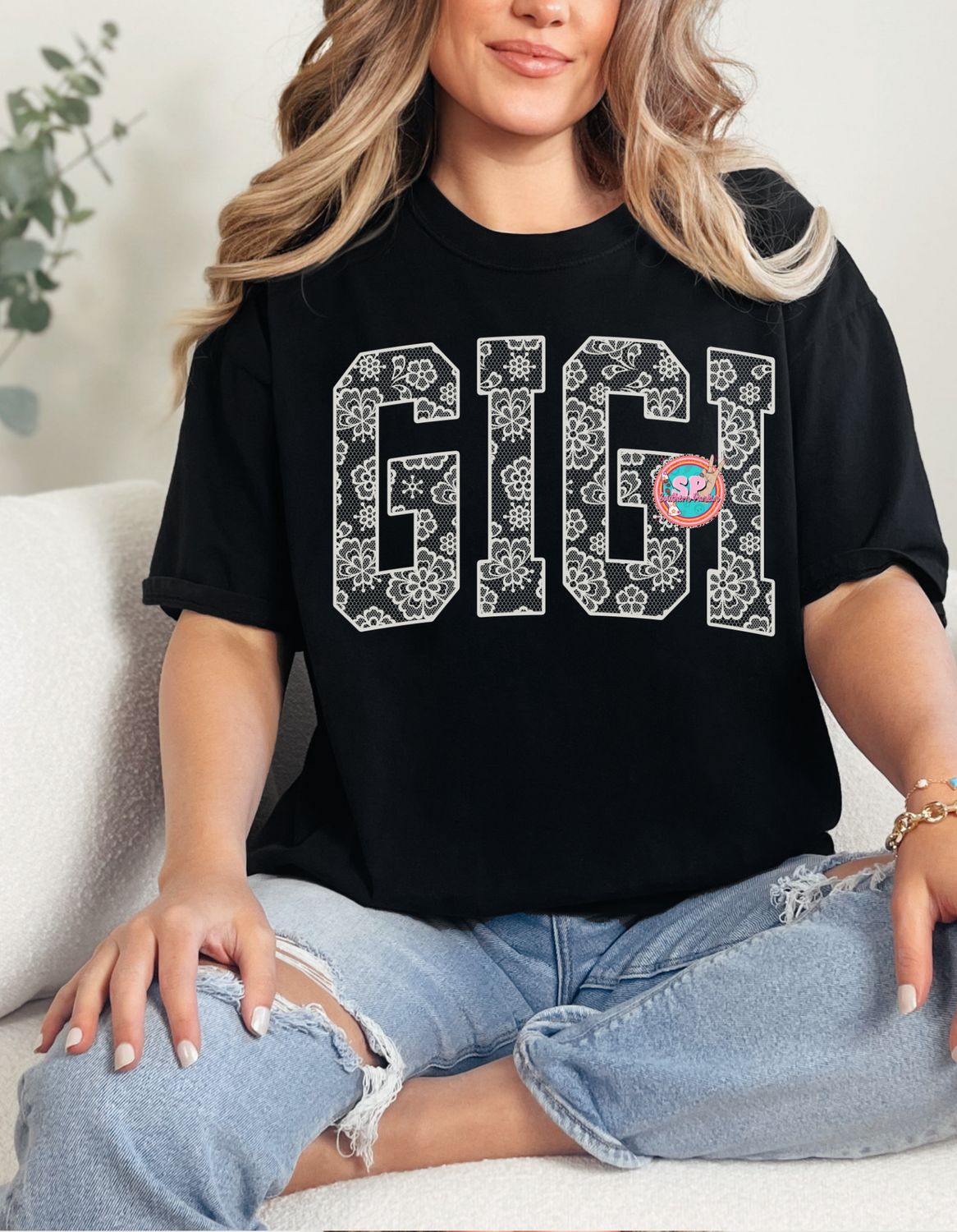 Gigi White Lace Shirt