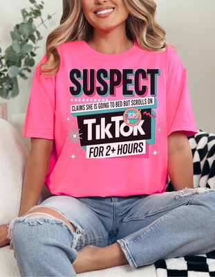 Suspect Tiktok Shirt