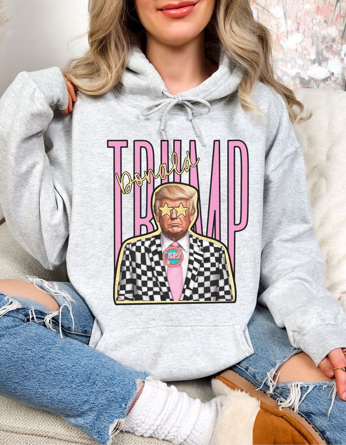 Trump Pink Hoodie