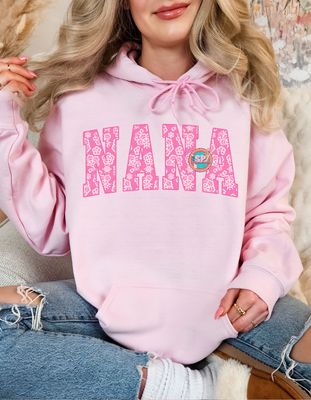 Nana Pink Lace Hoodie