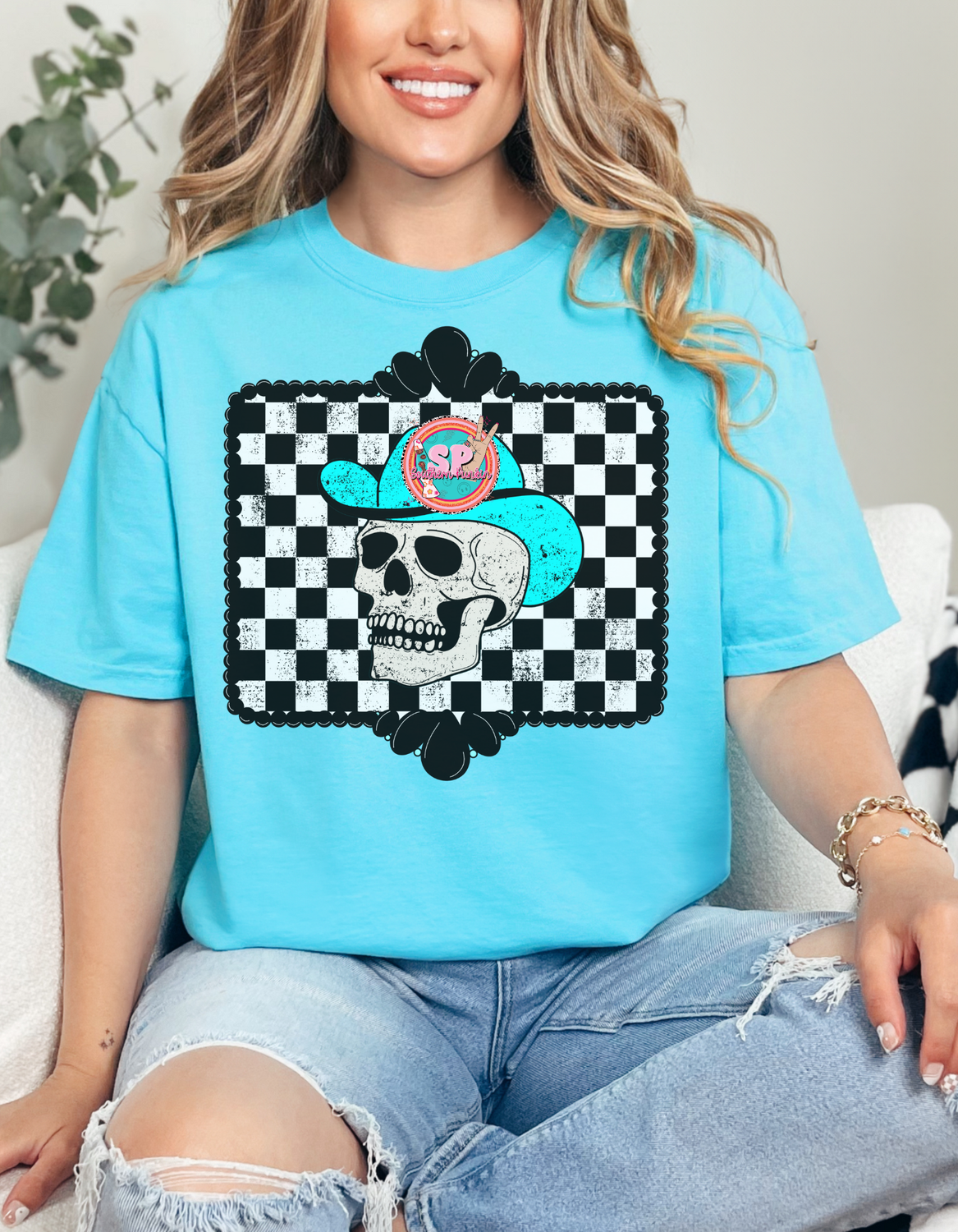 Western Cowboy Checked Shirt