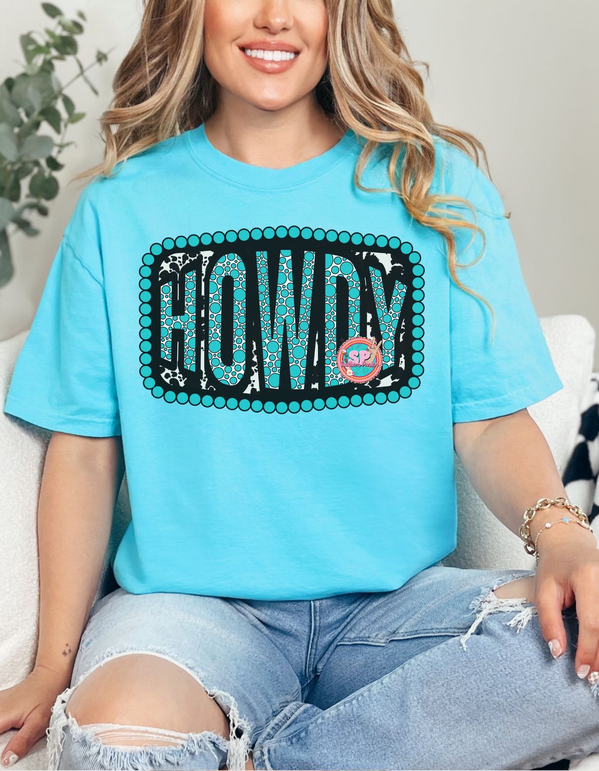 DTF PRINT howdy Stone