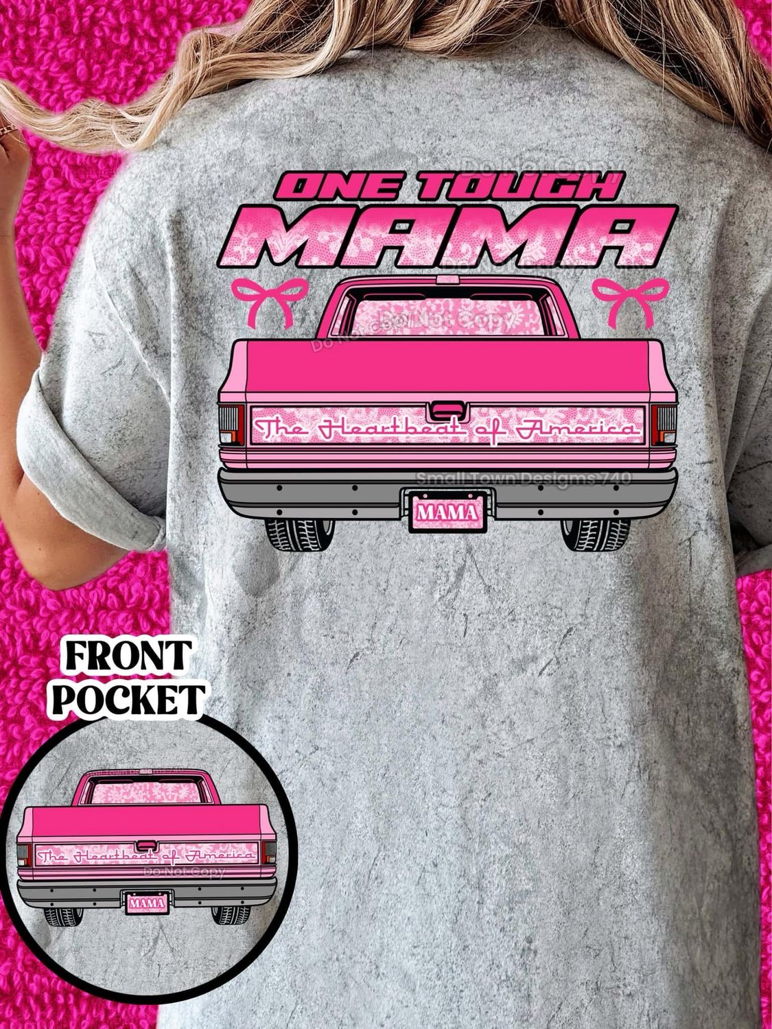 One Tough Mama Truck Bundle DTF PRINT