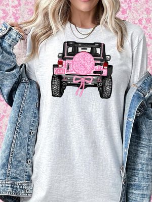 Gigi Pink Jeep Shirt