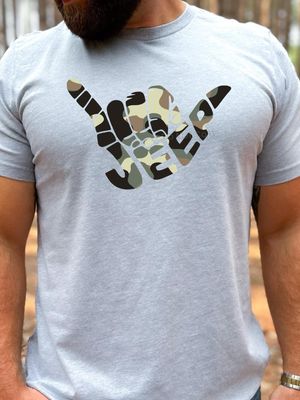Camo Jeep Hand Shirt