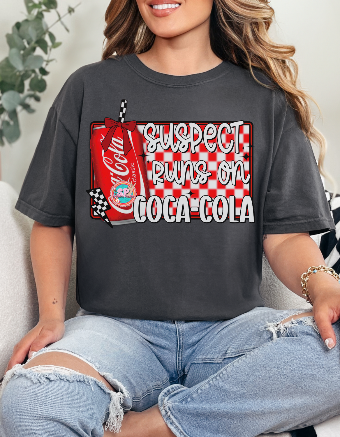 Suspect Runs Off Of Coca-Cola Shirt