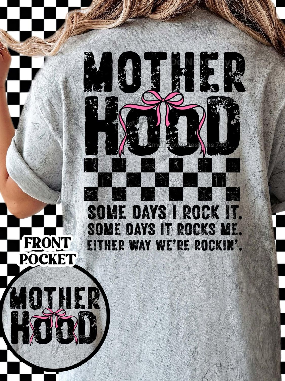 Motherhood Bow Shirt