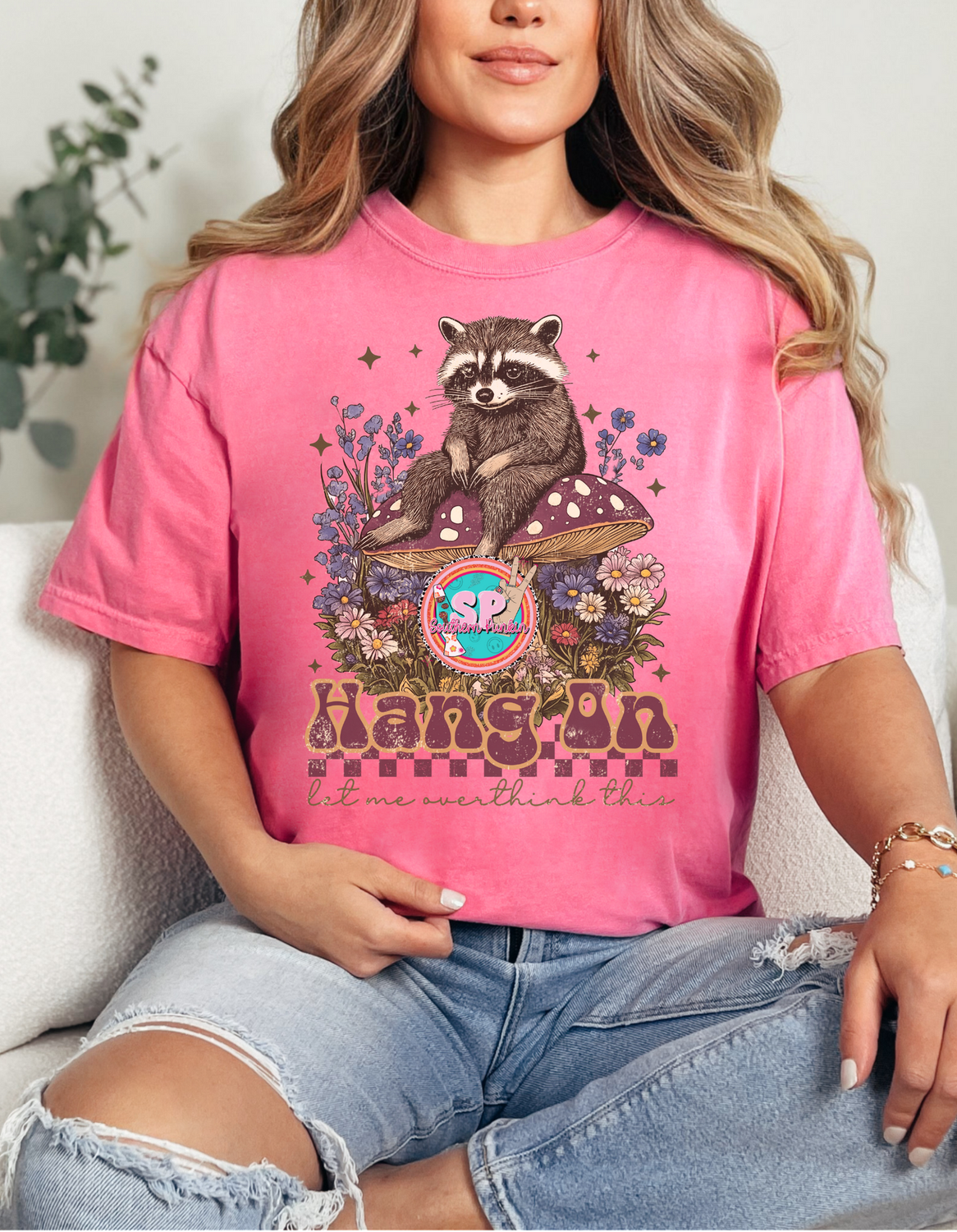Hang On Raccoon Shirt