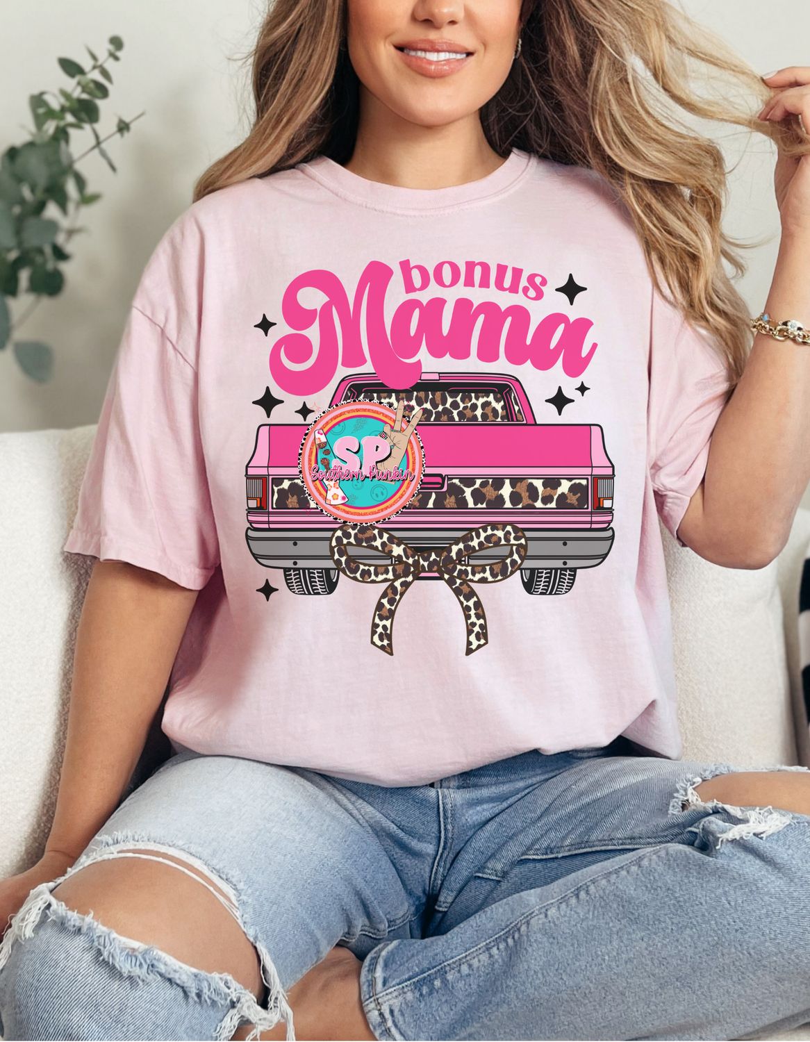 Cowhide Bonus Mama Truck Shirt